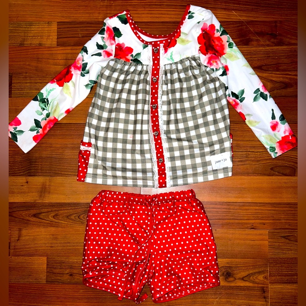 Jane+Jo pajamas size 6
